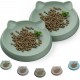 Wingcases Cat Bowl for Delicate Small Indoor Kittens (2 Pieces, Dark Grey, Soft Silicone) Feeding Bowl, Flat Feeding Bowl, Plate, Wide Protection of Cat Beard Hair, Cat Accessories Wingcases Cat Bowl for Delicate Small Indoor Kittens (2 Pieces, Dark Grey, Soft Silicone) Feeding Bowl, Flat Feeding Bowl, Plate, Wide Protection of Cat Beard Hair, Cat Accessories