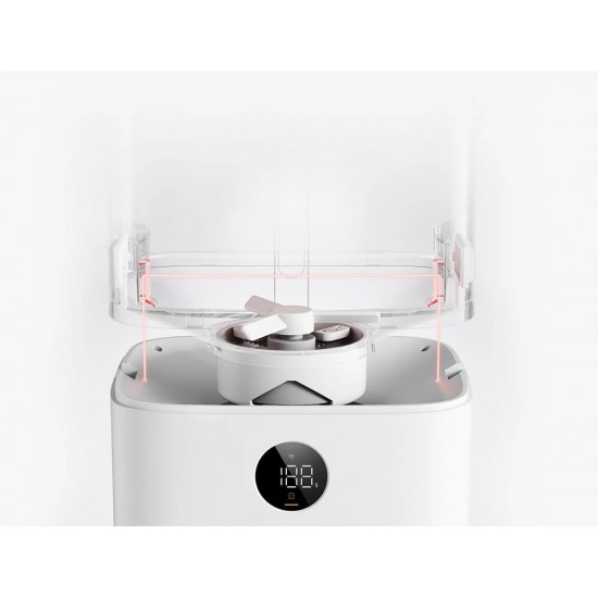 Xiaomi Smart Pet Food Feeder 2-5L Large Food Compartment for up to 2.5 kg Dry Food, LED Display, Gram-Accurate Weight Detection and Warning Sensors, Emergency Power with AA Batteries, Bite-Proof Nylon Xiaomi Smart Pet Food Feeder 2-5L Large Food Compartment for up to 2.5 kg Dry Food, LED Display, Gram-Accurate Weight Detection and Warning Sensors, Emergency Power with AA Batteries, Bite-Proof Nylon