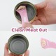 Xinjoduz Pack of 2 Cat Food Lids, Can Lid and Cat Spoon, Silicone Universal Can Lid, Pink, Cute Lids for Food Storage, Dog Cat Food, Pet Food Cans Xinjoduz Pack of 2 Cat Food Lids, Can Lid and Cat Spoon, Silicone Universal Can Lid, Pink, Cute Lids for Food Storage, Dog Cat Food, Pet Food Cans