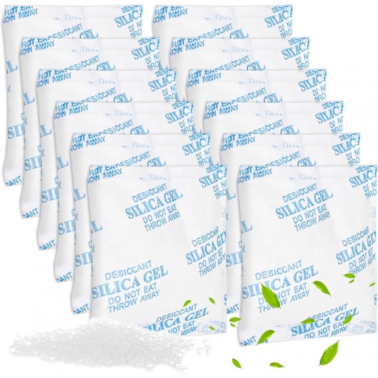 YYTECH Pack of 12 25 g Moisture Absorber, Drying Agent for Automatic Cat Feeders, Gel Bag Desiccant Pack Keeps Pet Food Dry and Fresh for Feeders for Cats and Dogs YYTECH Pack of 12 25 g Moisture Absorber, Drying Agent for Automatic Cat Feeders, Gel Bag Desiccant Pack Keeps Pet Food Dry and Fresh for Feeders for Cats and Dogs