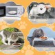 Zeawavsl Ceramic Cat Bowl, Set of 3, Non-Slip Rubber Base Feeding Bowl for Cats, Flat Bowl, Robust Cat Plate, Bowls for Food and Water, Ideal for Cat Lovers Zeawavsl Ceramic Cat Bowl, Set of 3, Non-Slip Rubber Base Feeding Bowl for Cats, Flat Bowl, Robust Cat Plate, Bowls for Food and Water, Ideal for Cat Lovers