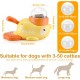 Zikenis Slow Feeder Dog in Duck Shape, Dog Interaction Treats Feeder, Interactive Dog Toy, Intelligence Toy for Dogs with Slow Feeder, for Pet Feeder, Unleash Fun Zikenis Slow Feeder Dog in Duck Shape, Dog Interaction Treats Feeder, Interactive Dog Toy, Intelligence Toy for Dogs with Slow Feeder, for Pet Feeder, Unleash Fun