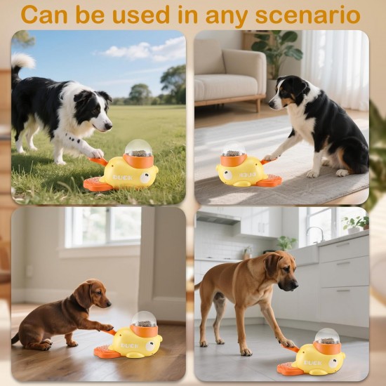 Zikenis Slow Feeder Dog in Duck Shape, Dog Interaction Treats Feeder, Interactive Dog Toy, Intelligence Toy for Dogs with Slow Feeder, for Pet Feeder, Unleash Fun Zikenis Slow Feeder Dog in Duck Shape, Dog Interaction Treats Feeder, Interactive Dog Toy, Intelligence Toy for Dogs with Slow Feeder, for Pet Feeder, Unleash Fun