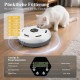 Zyncove Automatic Cat Feeder Wet Food with Cooling: Wet Automatic Feeder for Cats, Battery Operated Cat Food Automatic - 6 Meals for Pets (Batteries Not Included)