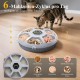 Zyncove Automatic Cat Feeder Wet Food with Cooling: Wet Automatic Feeder for Cats, Battery Operated Cat Food Automatic - 6 Meals for Pets (Batteries Not Included)