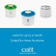 catit Triple Action Filter, Single, White catit Triple Action Filter, Single, White