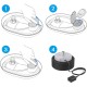 cyclingcolors 4 x Cat Drinking Fountain Filter + 4 x Foam Filter Sponge Foam Filter Black Cat Fountain Pet Fountain Water Fountain Foam Filter cyclingcolors 4 x Cat Drinking Fountain Filter + 4 x Foam Filter Sponge Foam Filter Black Cat Fountain Pet Fountain Water Fountain Foam Filter
