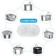 cyclingcolors 4 x Cat Drinking Fountain Filter + 4 x Foam Filter Sponge Foam Filter Black Cat Fountain Pet Fountain Water Fountain Foam Filter cyclingcolors 4 x Cat Drinking Fountain Filter + 4 x Foam Filter Sponge Foam Filter Black Cat Fountain Pet Fountain Water Fountain Foam Filter