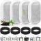 cyclingcolors 4 x Cat Drinking Fountain Filter + 4 x Foam Filter Sponge Foam Filter Black Cat Fountain Pet Fountain Water Fountain Foam Filter cyclingcolors 4 x Cat Drinking Fountain Filter + 4 x Foam Filter Sponge Foam Filter Black Cat Fountain Pet Fountain Water Fountain Foam Filter