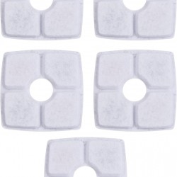 cyclingcolors 5 x Cat Drinking Fountain Filter Foam Filter Sponge Foam Filter Black Cat Fountain Pet Fountain Water Fountain Foam Filter 124 x 124 mm cyclingcolors 5 x Cat Drinking Fountain Filter Foam Filter Sponge Foam Filter Black Cat Fountain Pet Fountain Water Fountain Foam Filter 124 x 124 mm
