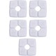 cyclingcolors 5 x Cat Drinking Fountain Filter Foam Filter Sponge Foam Filter Black Cat Fountain Pet Fountain Water Fountain Foam Filter 124 x 124 mm