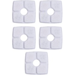 cyclingcolors 5 x Cat Drinking Fountain Filter Foam Filter Sponge Foam Filter Black Cat Fountain Pet Fountain Water Fountain Foam Filter 124 x 124 mm cyclingcolors 5 x Cat Drinking Fountain Filter Foam Filter Sponge Foam Filter Black Cat Fountain Pet Fountain Water Fountain Foam Filter 124 x 124 mm