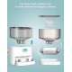 honeyguaridan Automatic Cat Feeder 6L Cat Feeder with Timer and Desiccant Box, Portion Control, Voice Message, 1-6 Meals a Day - for Cats and Small/Medium Dogs honeyguaridan Automatic Cat Feeder 6L Cat Feeder with Timer and Desiccant Box, Portion Control, Voice Message, 1-6 Meals a Day - for Cats and Small/Medium Dogs