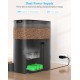 honeyguaridan Automatic Feeder 2 Cats with App, 6L WiFi Cat Food Automatic with 2 Bowls, Time-Controlled, 10s Voice Recording, up to 6 Meals a Day - for Cats and Dogs (Black) honeyguaridan Automatic Feeder 2 Cats with App, 6L WiFi Cat Food Automatic with 2 Bowls, Time-Controlled, 10s Voice Recording, up to 6 Meals a Day - for Cats and Dogs (Black)
