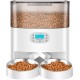 honeyguaridan Automatic Feeder 2 Cats with App, 6L WiFi Cat Food Automatic with 2 Bowls, Time-Controlled, 10s Voice Recording, up to 6 Meals a Day - for Cats and Dogs (Black) honeyguaridan Automatic Feeder 2 Cats with App, 6L WiFi Cat Food Automatic with 2 Bowls, Time-Controlled, 10s Voice Recording, up to 6 Meals a Day - for Cats and Dogs (Black)