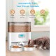 honeyguaridan Automatic Feeder 2 Cats with App, 6L WiFi Cat Food Automatic with 2 Bowls, Time-Controlled, 10s Voice Recording, up to 6 Meals a Day - for Cats and Dogs (Black) honeyguaridan Automatic Feeder 2 Cats with App, 6L WiFi Cat Food Automatic with 2 Bowls, Time-Controlled, 10s Voice Recording, up to 6 Meals a Day - for Cats and Dogs (Black)