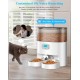 honeyguaridan Automatic Feeder 2 Cats with App, 6L WiFi Cat Food Automatic with 2 Bowls, Time-Controlled, 10s Voice Recording, up to 6 Meals a Day - for Cats and Dogs (Black) honeyguaridan Automatic Feeder 2 Cats with App, 6L WiFi Cat Food Automatic with 2 Bowls, Time-Controlled, 10s Voice Recording, up to 6 Meals a Day - for Cats and Dogs (Black)