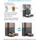 honeyguaridan Automatic Feeder 2 Cats with App, 6L WiFi Cat Food Automatic with 2 Bowls, Time-Controlled, 10s Voice Recording, up to 6 Meals a Day - for Cats and Dogs (Black) honeyguaridan Automatic Feeder 2 Cats with App, 6L WiFi Cat Food Automatic with 2 Bowls, Time-Controlled, 10s Voice Recording, up to 6 Meals a Day - for Cats and Dogs (Black)