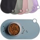 ne&no Silicone Bowl Mat for Cats and Small Dogs Cat Bowl Mat Waterproof Feeding Mat Non-Slip Silicone Mat with Hanging Loop 49 x 25 cm (Lilac) ne&no Silicone Bowl Mat for Cats and Small Dogs Cat Bowl Mat Waterproof Feeding Mat Non-Slip Silicone Mat with Hanging Loop 49 x 25 cm (Lilac)