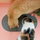 ne&no Silicone Bowl Mat for Cats and Small Dogs Cat Bowl Mat Waterproof Feeding Mat Non-Slip Silicone Mat with Hanging Loop 49 x 25 cm (Lilac) ne&no Silicone Bowl Mat for Cats and Small Dogs Cat Bowl Mat Waterproof Feeding Mat Non-Slip Silicone Mat with Hanging Loop 49 x 25 cm (Lilac)