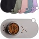 ne&no Silicone Bowl Mat for Cats and Small Dogs Cat Bowl Mat Waterproof Feeding Mat Non-Slip Silicone Mat with Hanging Loop 49 x 25 cm (Lilac) ne&no Silicone Bowl Mat for Cats and Small Dogs Cat Bowl Mat Waterproof Feeding Mat Non-Slip Silicone Mat with Hanging Loop 49 x 25 cm (Lilac)