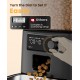 oneisall 3.5 L Automatic Cat Feeder, WiFi Intelligent Cat Food, App Control, 1-10 Meals a Day, Feeder for Cats/Dogs, with Stainless Steel Bowl oneisall 3.5 L Automatic Cat Feeder, WiFi Intelligent Cat Food, App Control, 1-10 Meals a Day, Feeder for Cats/Dogs, with Stainless Steel Bowl