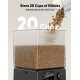 oneisall 5L Automatic Cat Feeder 2 Bowls oneisall 5L Automatic Cat Feeder 2 Bowls