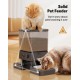 oneisall 5L Automatic Cat Feeder 2 Bowls oneisall 5L Automatic Cat Feeder 2 Bowls