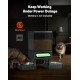 oneisall 5L Automatic Cat Feeder 2 Bowls oneisall 5L Automatic Cat Feeder 2 Bowls