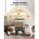 oneisall 5L Automatic Cat Feeder 2 Bowls oneisall 5L Automatic Cat Feeder 2 Bowls