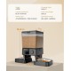 oneisall 5L Automatic Cat Feeder 2 Bowls oneisall 5L Automatic Cat Feeder 2 Bowls