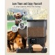 oneisall 5L Automatic Cat Feeder 2 Bowls, Cat Food Automatic with One Button, Easy to Use, Feeder for Cats/Dogs, with Stainless Steel Bowl, Voice Recorder, for Small/Medium Pets oneisall 5L Automatic Cat Feeder 2 Bowls, Cat Food Automatic with One Button, Easy to Use, Feeder for Cats/Dogs, with Stainless Steel Bowl, Voice Recorder, for Small/Medium Pets