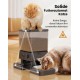 oneisall 5L Automatic Cat Feeder 2 Bowls, Cat Food Automatic with One Button, Easy to Use, Feeder for Cats/Dogs, with Stainless Steel Bowl, Voice Recorder, for Small/Medium Pets oneisall 5L Automatic Cat Feeder 2 Bowls, Cat Food Automatic with One Button, Easy to Use, Feeder for Cats/Dogs, with Stainless Steel Bowl, Voice Recorder, for Small/Medium Pets