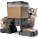 oneisall 5L Automatic Cat Feeder 2 Bowls, Cat Food Automatic with One Button, Easy to Use, Feeder for Cats/Dogs, with Stainless Steel Bowl, Voice Recorder, for Small/Medium Pets oneisall 5L Automatic Cat Feeder 2 Bowls, Cat Food Automatic with One Button, Easy to Use, Feeder for Cats/Dogs, with Stainless Steel Bowl, Voice Recorder, for Small/Medium Pets