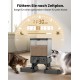 oneisall 5L Automatic Cat Feeder 2 Bowls, Cat Food Automatic with One Button, Easy to Use, Feeder for Cats/Dogs, with Stainless Steel Bowl, Voice Recorder, for Small/Medium Pets oneisall 5L Automatic Cat Feeder 2 Bowls, Cat Food Automatic with One Button, Easy to Use, Feeder for Cats/Dogs, with Stainless Steel Bowl, Voice Recorder, for Small/Medium Pets