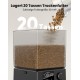 oneisall 5L Automatic Cat Feeder 2 Bowls, Cat Food Automatic with One Button, Easy to Use, Feeder for Cats/Dogs, with Stainless Steel Bowl, Voice Recorder, for Small/Medium Pets oneisall 5L Automatic Cat Feeder 2 Bowls, Cat Food Automatic with One Button, Easy to Use, Feeder for Cats/Dogs, with Stainless Steel Bowl, Voice Recorder, for Small/Medium Pets