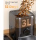 oneisall Automatic Cat Feeder, 3L Cat Food Automatic with 304 Stainless Steel Bowl, 1-6 Meals a Day, Dry Food Dispenser for Cats/Dogs, with Programmable Timer oneisall Automatic Cat Feeder, 3L Cat Food Automatic with 304 Stainless Steel Bowl, 1-6 Meals a Day, Dry Food Dispenser for Cats/Dogs, with Programmable Timer