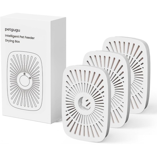 petgugu Smart Cat Feeder Dry Box for Automatic Cat Feeder PF2 Pack of 3 petgugu Smart Cat Feeder Dry Box for Automatic Cat Feeder PF2 Pack of 3