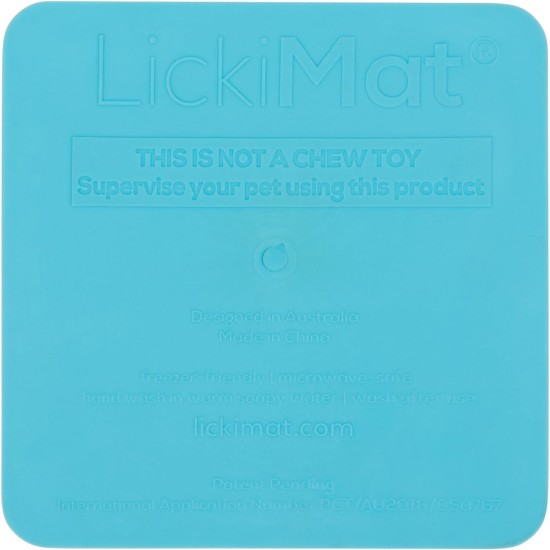 "LICKIMAT" Kitty Cat Feeding Mat, Slow Feeder for Cats, with Micro Bowl for Extra Hydration, Perfect for Food, Treats, Yogurt and Anxiety Relief for K "LICKIMAT" Kitty Cat Feeding Mat, Slow Feeder for Cats, with Micro Bowl for Extra Hydration, Perfect for Food, Treats, Yogurt and Anxiety Relief for K