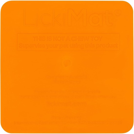 "LICKIMAT" Kitty Cat Feeding Mat, Slow Feeder for Cats, with Micro Bowl for Extra Hydration, Perfect for Food, Treats, Yogurt and Anxiety Relief for K "LICKIMAT" Kitty Cat Feeding Mat, Slow Feeder for Cats, with Micro Bowl for Extra Hydration, Perfect for Food, Treats, Yogurt and Anxiety Relief for K