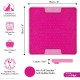 "LICKIMAT" Mini Tuff Soother Cat Feeding Mat, Slow Feeder for Cats Boredom and Anxiety in Cats, Perfect for Food, Treats, Yogurt and Peanut Butter "LICKIMAT" Mini Tuff Soother Cat Feeding Mat, Slow Feeder for Cats Boredom and Anxiety in Cats, Perfect for Food, Treats, Yogurt and Peanut Butter