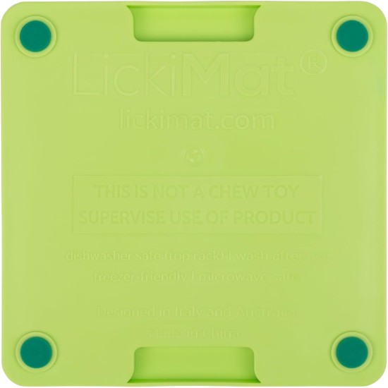 "LICKIMAT" Mini Tuff Soother Cat Feeding Mat, Slow Feeder for Cats Boredom and Anxiety in Cats, Perfect for Food, Treats, Yogurt and Peanut Butter "LICKIMAT" Mini Tuff Soother Cat Feeding Mat, Slow Feeder for Cats Boredom and Anxiety in Cats, Perfect for Food, Treats, Yogurt and Peanut Butter