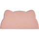 septillar Silicone Bowl Mat for Cats and Small Dogs, Waterproof Pet Feeding Mats Non-Slip Cat Bowl Mat (Dark Grey)