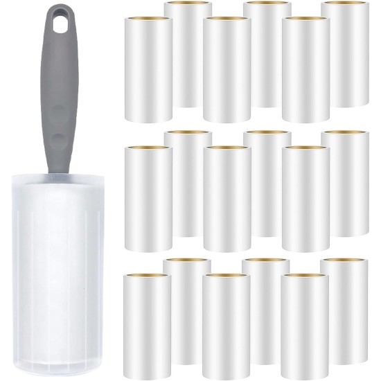 15 Rolls Lint Roller with 2 Handles, 900 Sheets Extra Sticky Lint Roller, Lint Roller Pet Hair, Lint Roller for Clothes, Hair, Sofa, Bed, Cat Hair, Dog Hair 15 Rolls Lint Roller with 2 Handles, 900 Sheets Extra Sticky Lint Roller, Lint Roller Pet Hair, Lint Roller for Clothes, Hair, Sofa, Bed, Cat Hair, Dog Hair