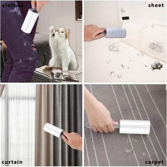 15 Rolls Lint Roller with 2 Handles, 900 Sheets Extra Sticky Lint Roller, Lint Roller Pet Hair, Lint Roller for Clothes, Hair, Sofa, Bed, Cat Hair, Dog Hair 15 Rolls Lint Roller with 2 Handles, 900 Sheets Extra Sticky Lint Roller, Lint Roller Pet Hair, Lint Roller for Clothes, Hair, Sofa, Bed, Cat Hair, Dog Hair