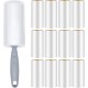 15 Rolls Lint Roller with 2 Handles, 900 Sheets Extra Sticky Lint Roller, Lint Roller Pet Hair, Lint Roller for Clothes, Hair, Sofa, Bed, Cat Hair, Dog Hair