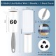 15 Rolls Lint Roller with 2 Handles, 900 Sheets Extra Sticky Lint Roller, Lint Roller Pet Hair, Lint Roller for Clothes, Hair, Sofa, Bed, Cat Hair, Dog Hair