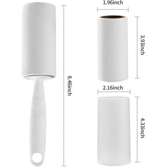 17-Piece Lint Roller Set, Super Strong Lint Roller Clothes (12 Rolls, 720 Sheets), 3 Dispensers, 2 Protective Covers, Lint Roller Pet Hair, Lint Brush, Lint Roller, Reusable Lint Roller 17-Piece Lint Roller Set, Super Strong Lint Roller Clothes (12 Rolls, 720 Sheets), 3 Dispensers, 2 Protective Covers, Lint Roller Pet Hair, Lint Brush, Lint Roller, Reusable Lint Roller