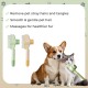 2-teiliges Haustierkamm-Set für Hunde und Katzen Haustier Flohkamm Pflegekamm Flohkamm zur Haarentfernung Für langes und kurzes Fell Entfernt Knoten und lose Haare (grün + gelb) 2-teiliges Haustierkamm-Set für Hunde und Katzen Haustier Flohkamm Pflegekamm Flohkamm zur Haarentfernung Für langes und kurzes Fell Entfernt Knoten und lose Haare (grün + gelb)
