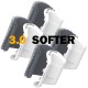 3.0 Soft Cat Brush, Massage Corner for Cats, Self Groomer, Cat Loves Corner Brush, Cat Toy with Catnip, for Massage, Tickling Fur Removal, Pack of 4 3.0 Soft Cat Brush, Massage Corner for Cats, Self Groomer, Cat Loves Corner Brush, Cat Toy with Catnip, for Massage, Tickling Fur Removal, Pack of 4